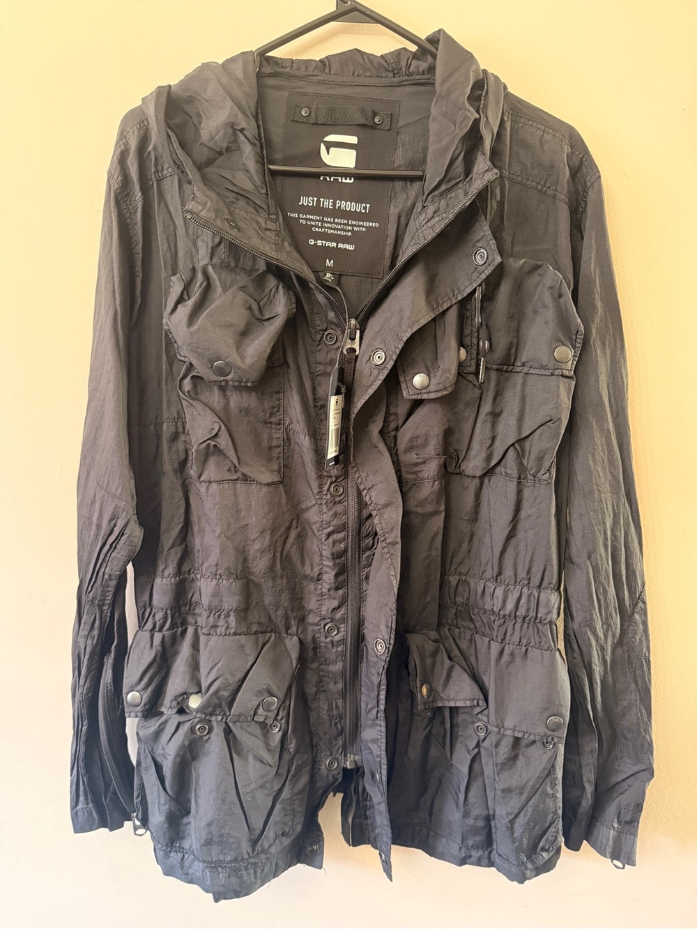 G-Star Men’s Black Utility Jacket(brand new)